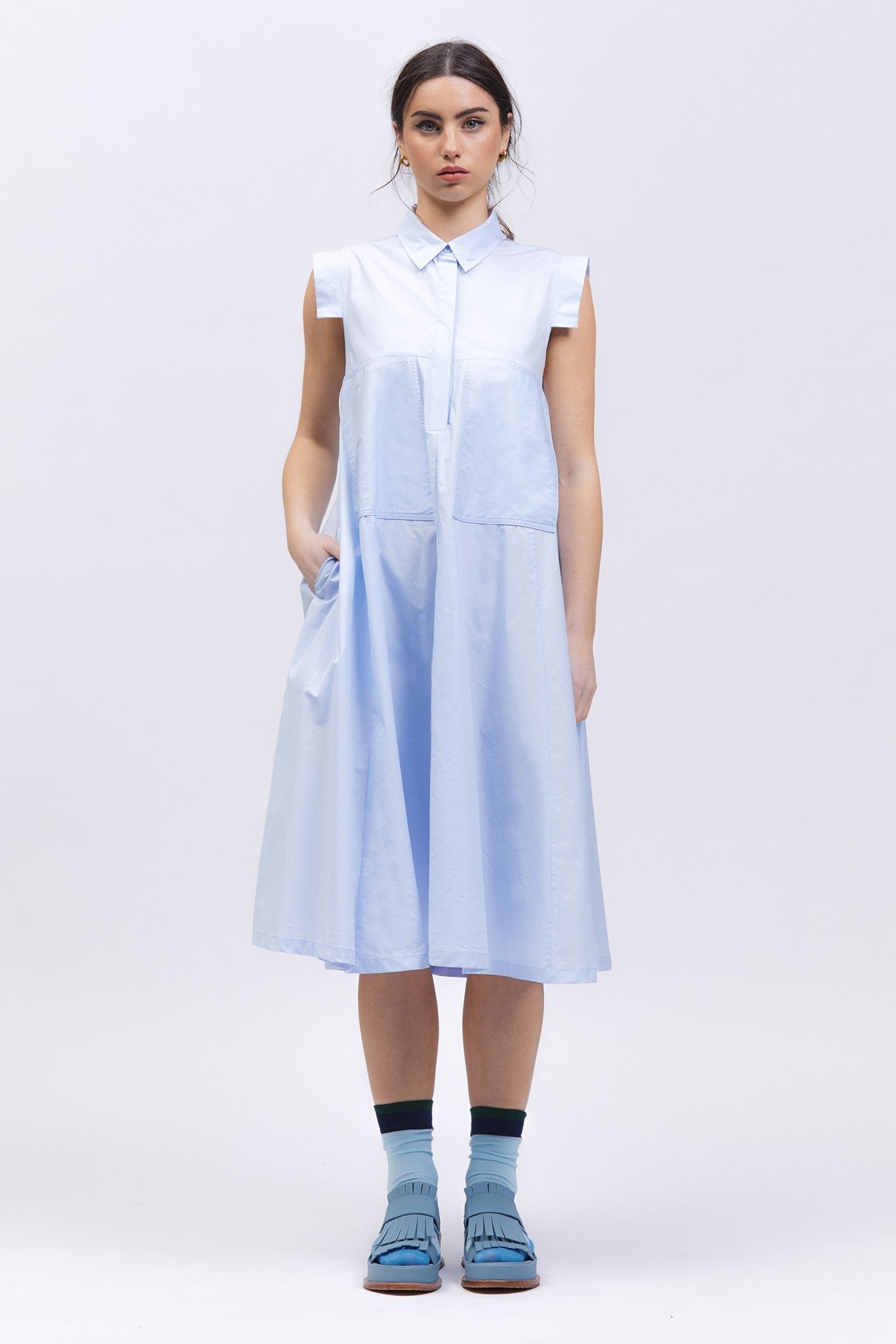 Clare Dress Light Blue
