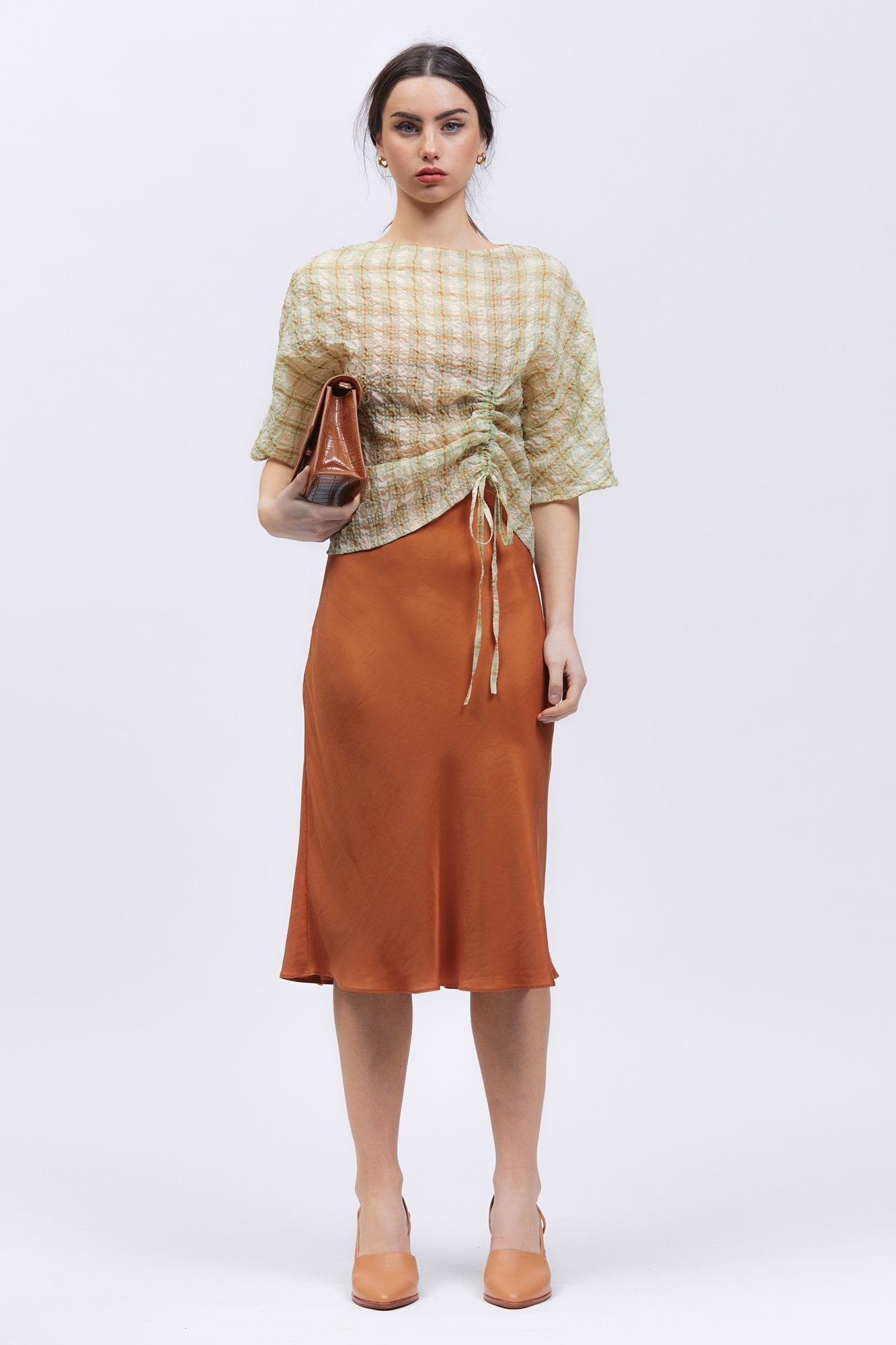 Fuego Bag Brown Croc