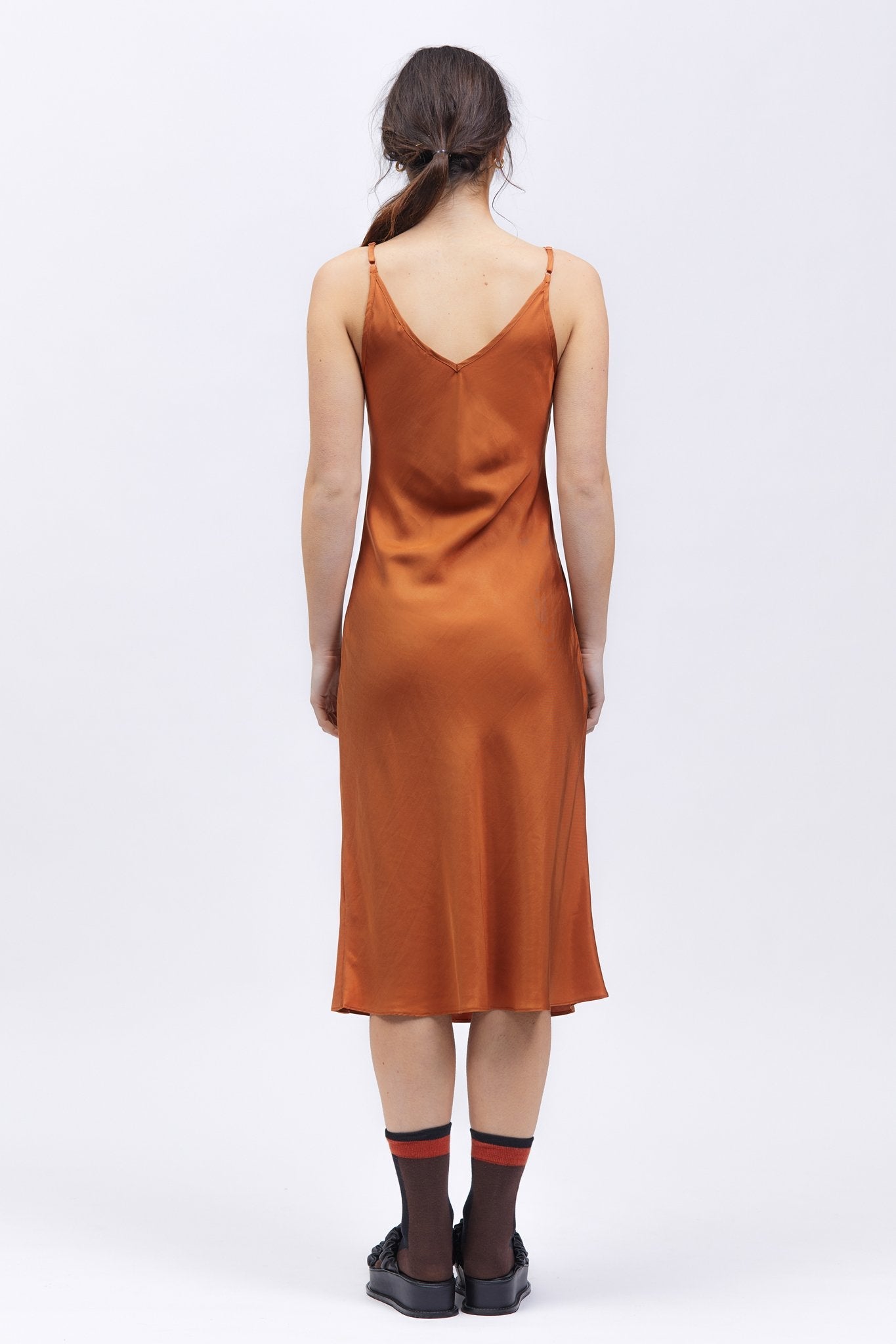 La Caleta Dress Rust