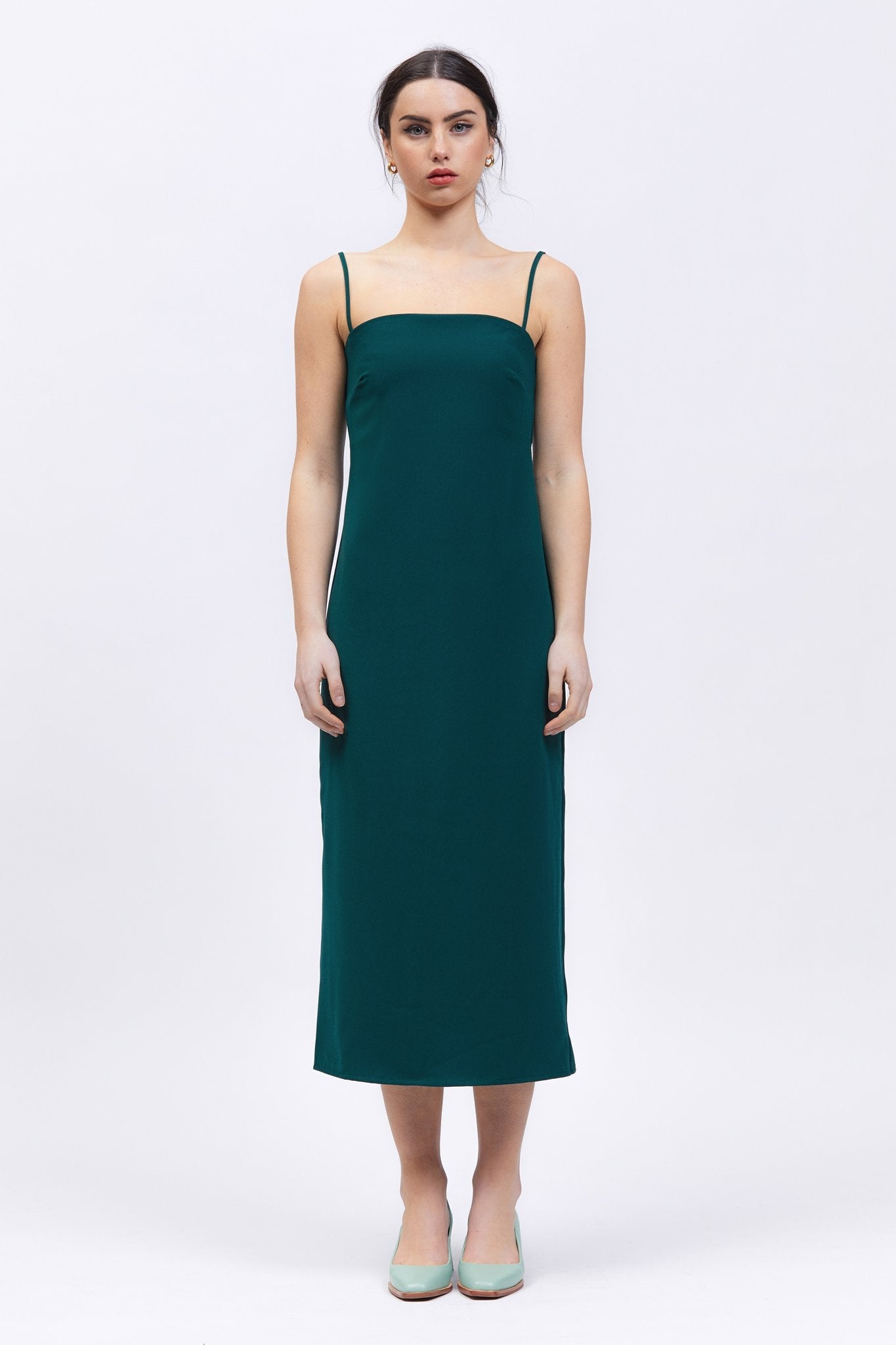 Maceta Dress Dark Green