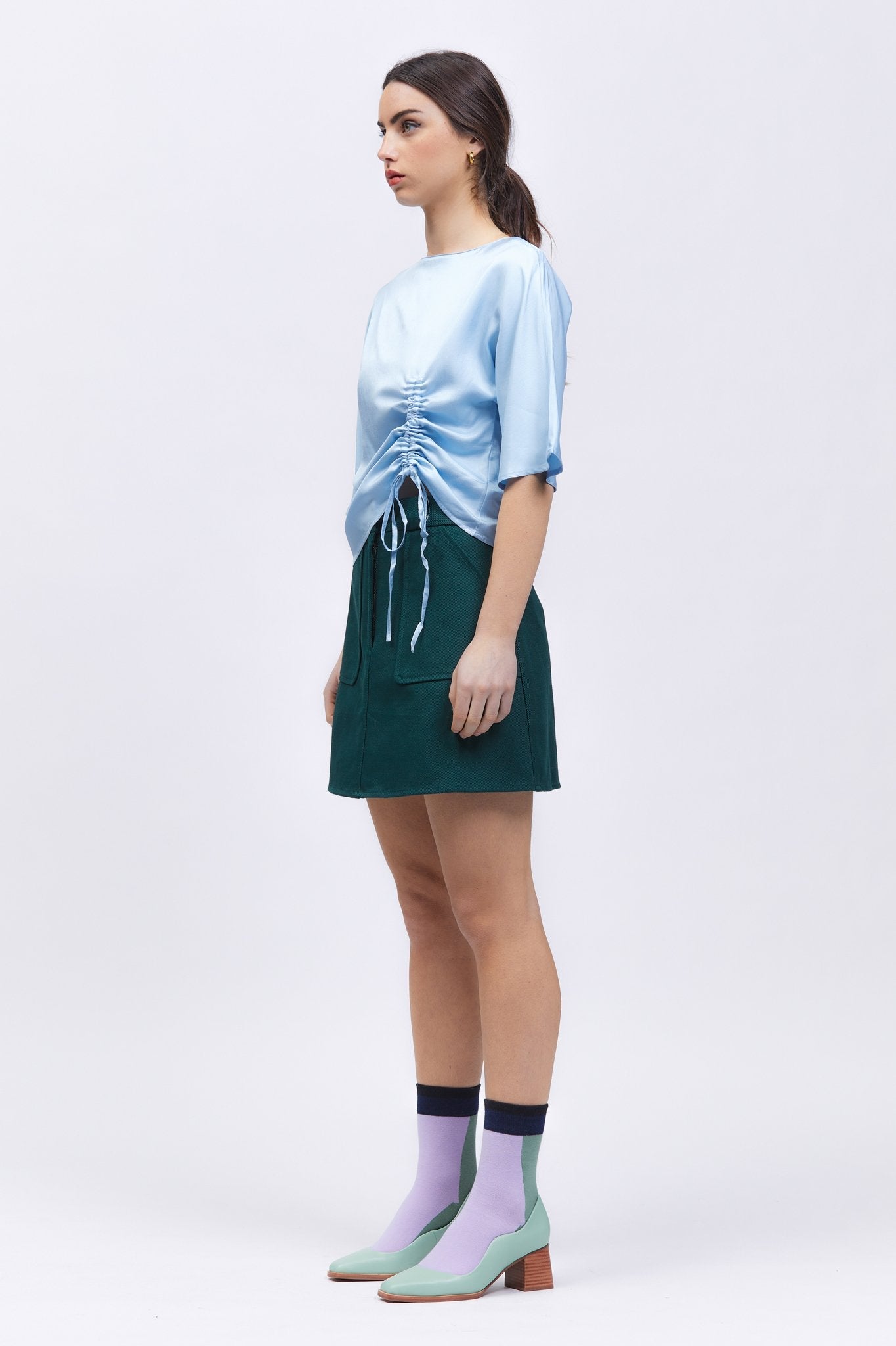 Malpaso Top Light Blue