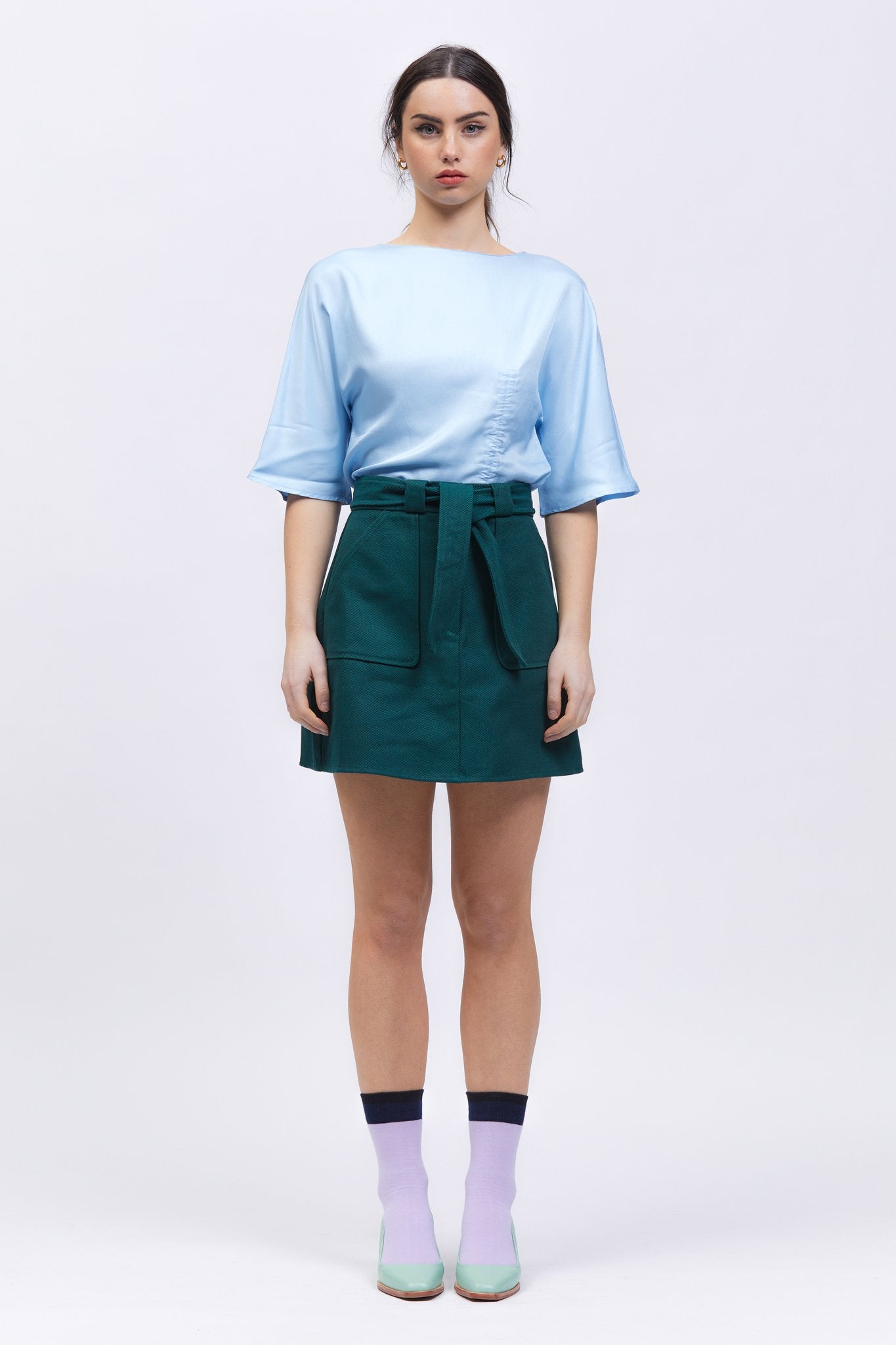 Nisdafe Skirt Dark Green