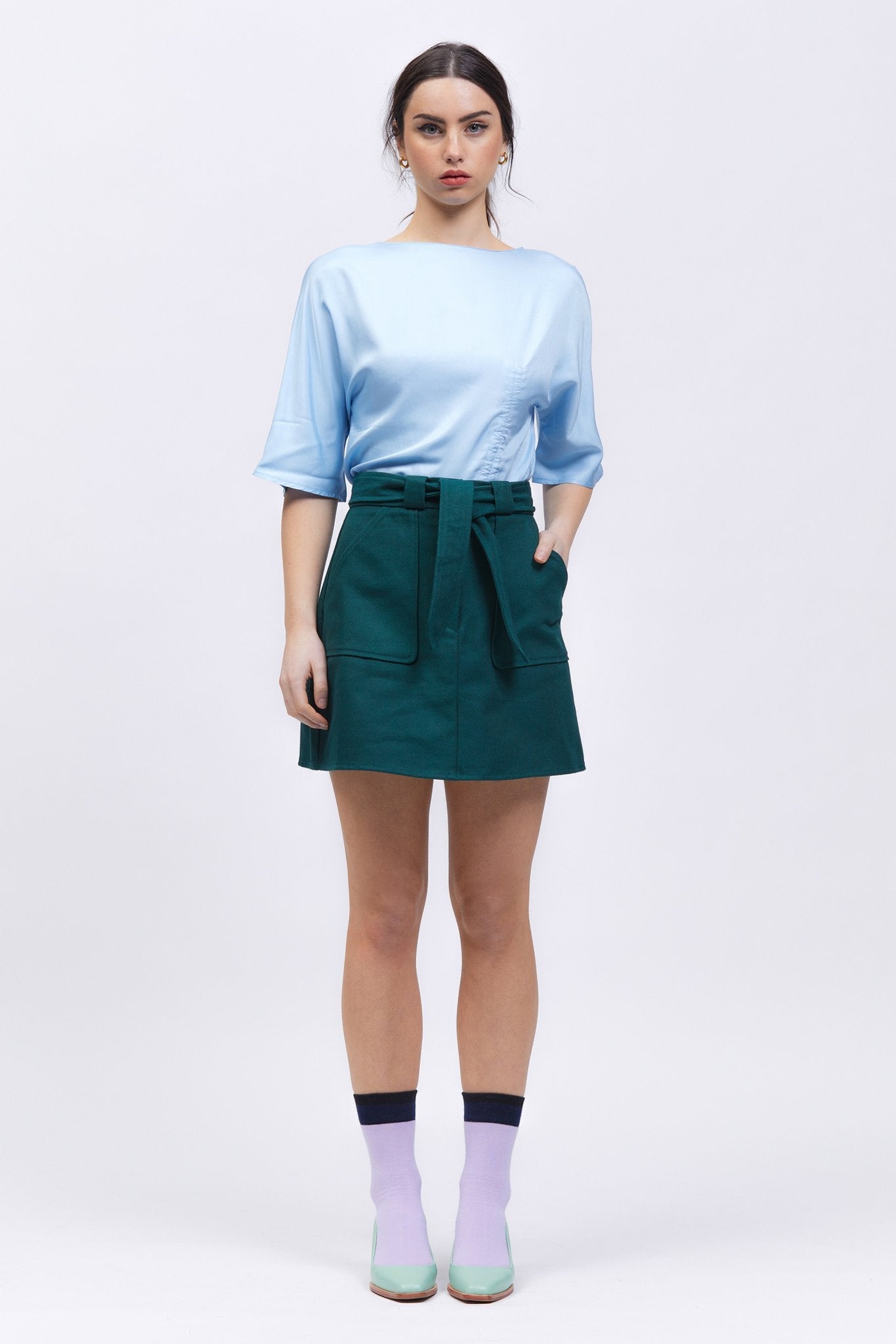 Nisdafe Skirt Dark Green