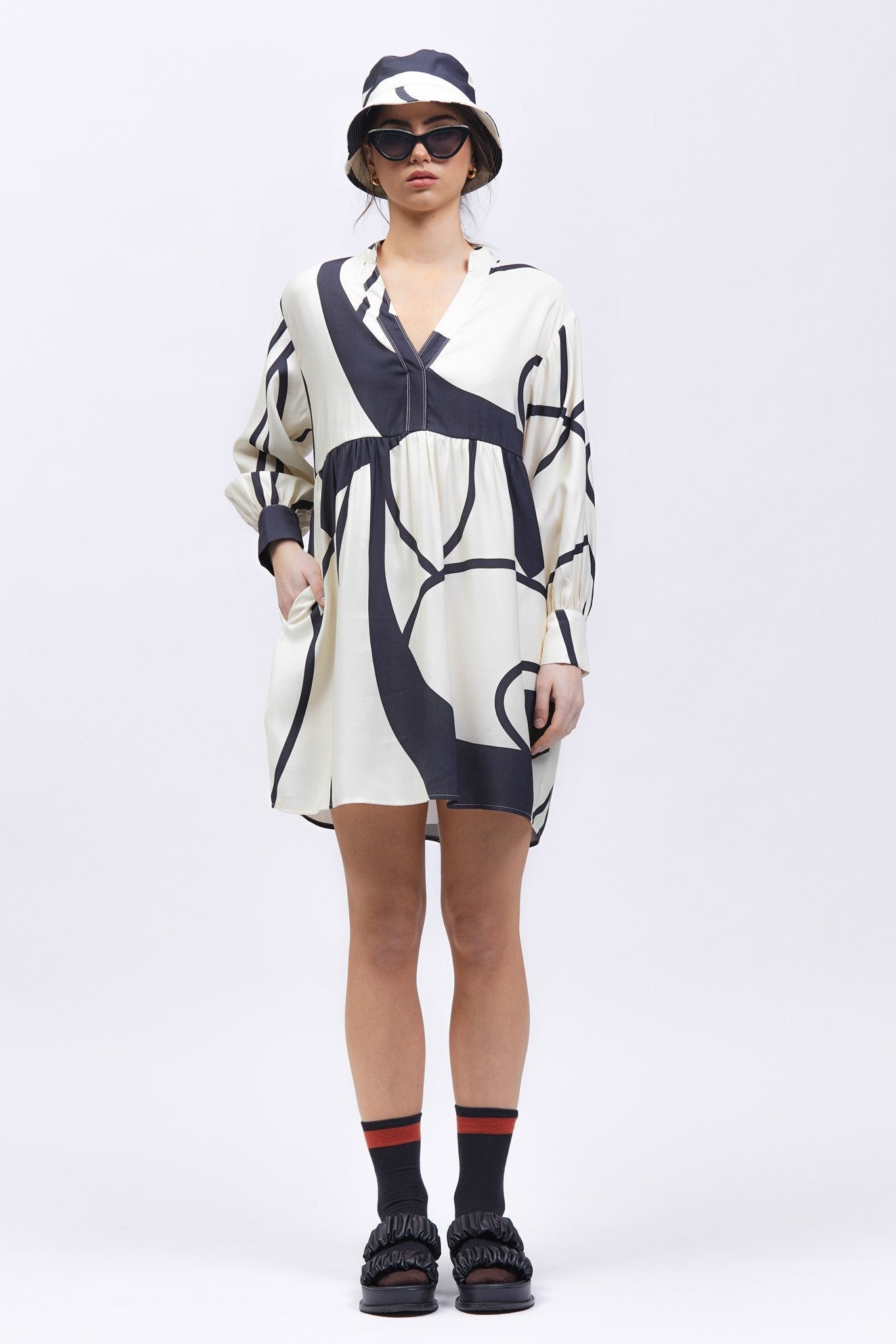 Tourmalet Dress Print