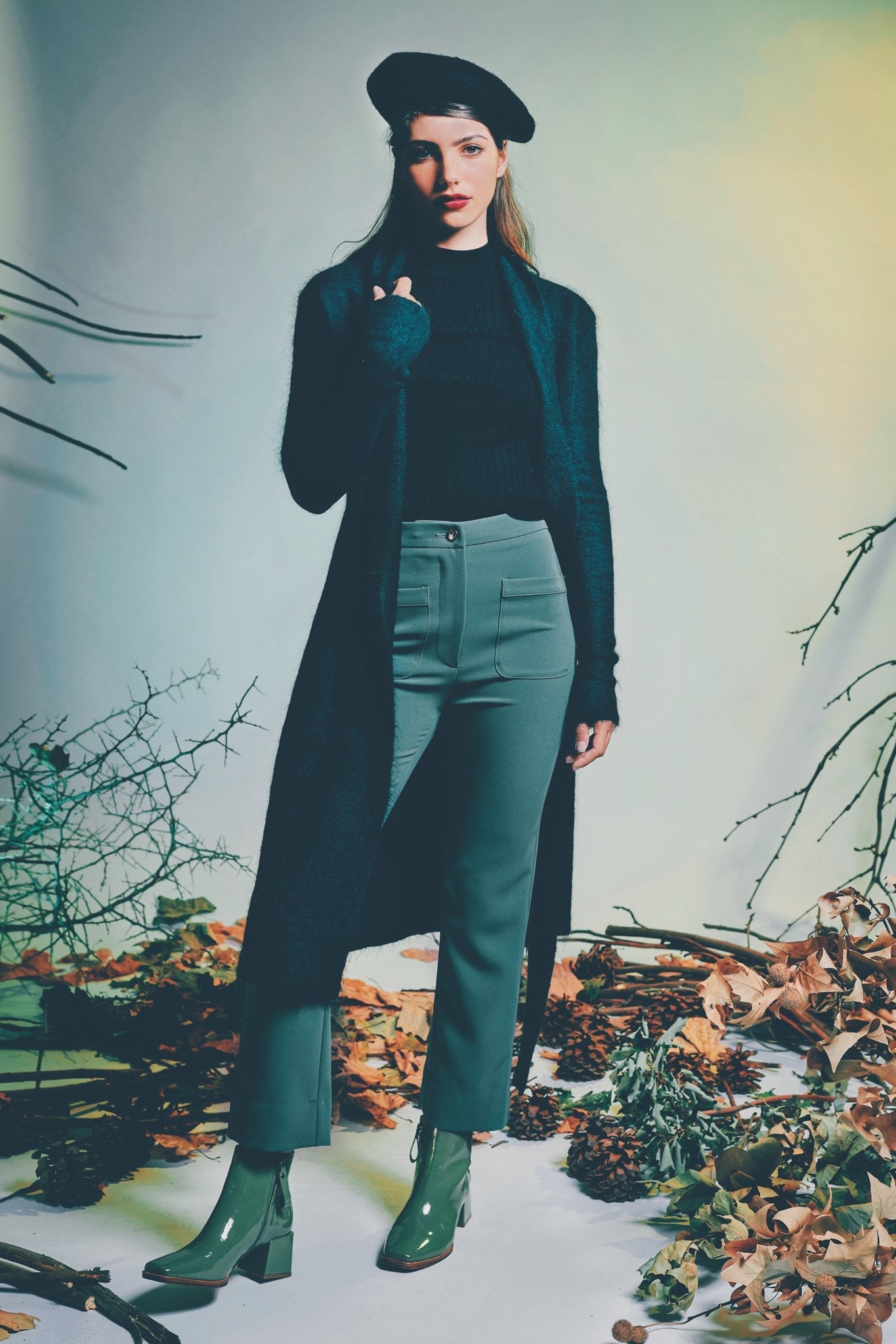 Slalom Coat Dark Green